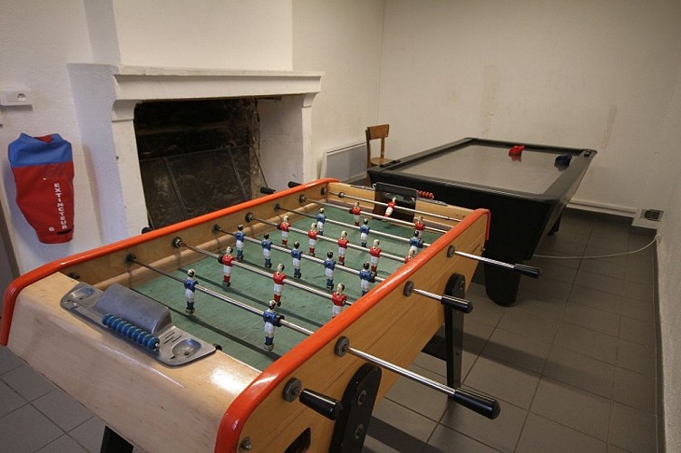 Gite Montaure_les communs_salle de jeux