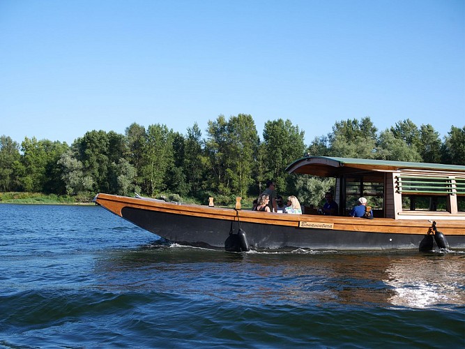 Balade découverte en bateau sur la Loire