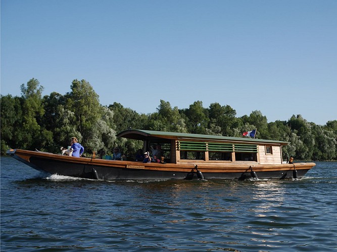Balade découverte en bateau sur la Loire