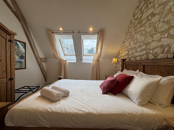 Chambre_Gîte La Grange d'EsusTerra_Aubigné Racan