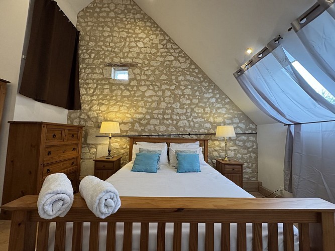 Chambre_Gîte La Grange d'EsusTerra_Aubigné Racan
