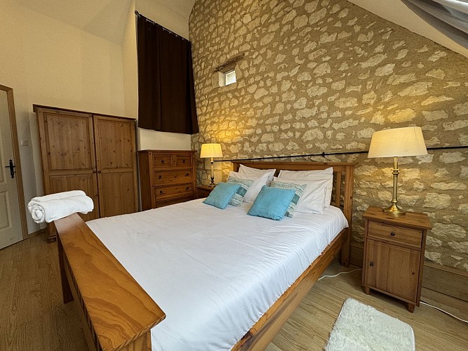 Chambre_Gîte La Grange d'EsusTerra_Aubigné Racan