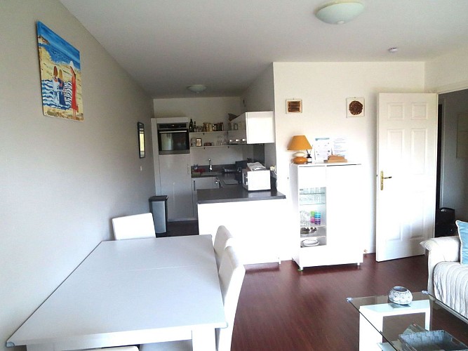 Appart - 4-6 pers - Rés du Parc- Hardelot-plage