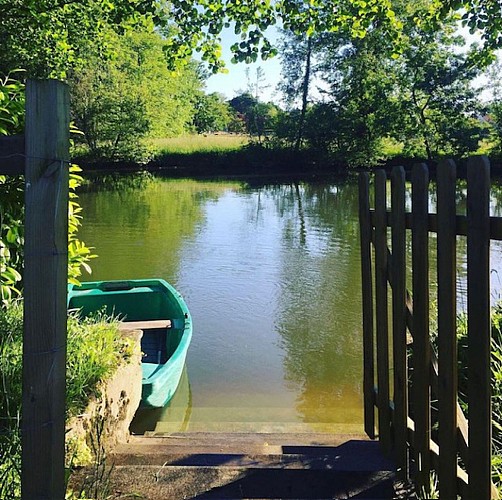 accès rivière baignade