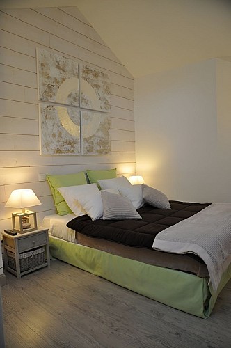 Hotel le P'tit Beaumont chambre double