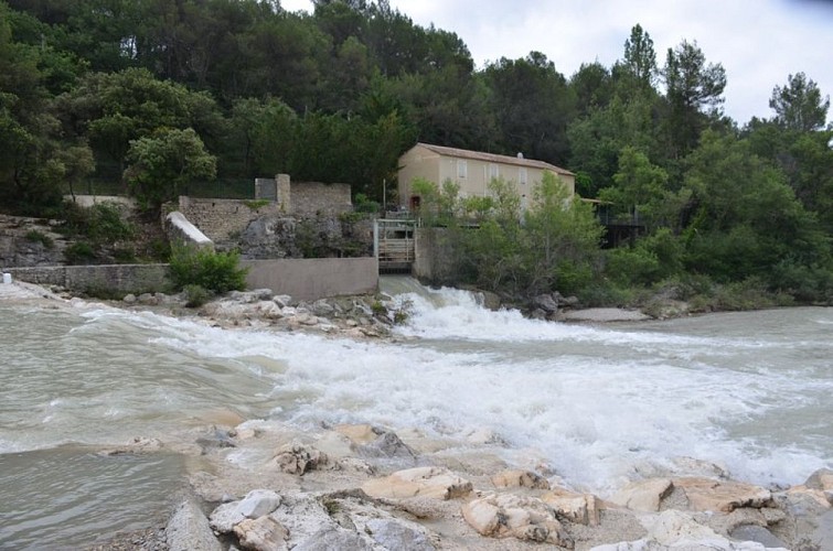 L'ouvèze en haut