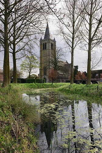 La tour de l’église Saint-Antoine l’Ermite