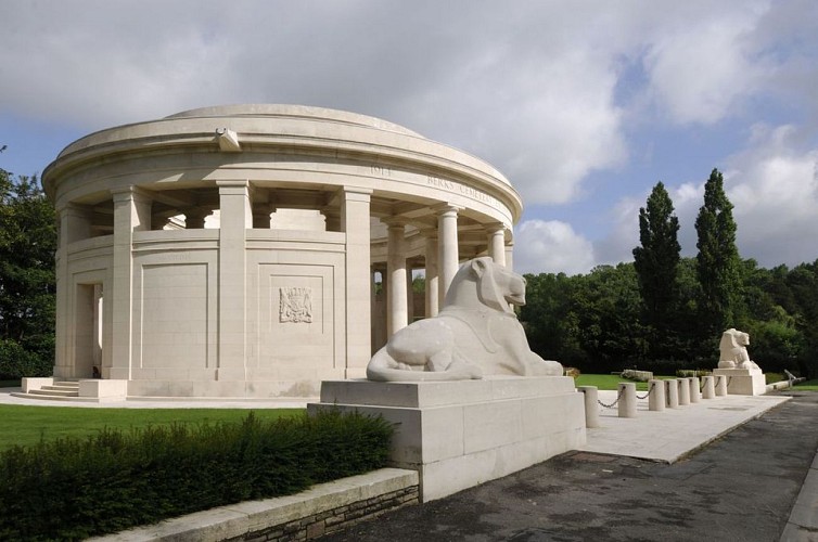 Le mémorial britannique de Ploegsteert