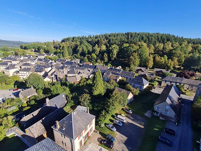 vue faux la montagne