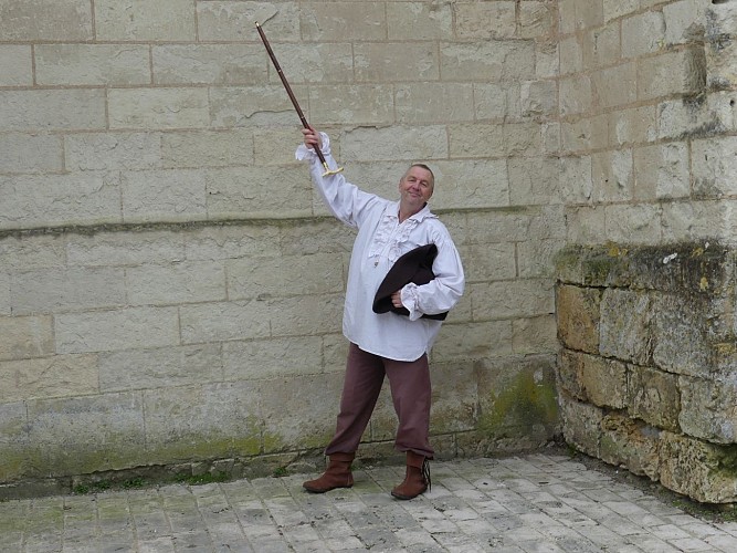Visite théâtralisée - Jean Audouis - sur les pas des Protestants de Saumur