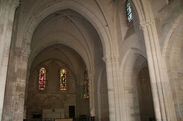 Intérieur de l'église de Pancy-Courtecon