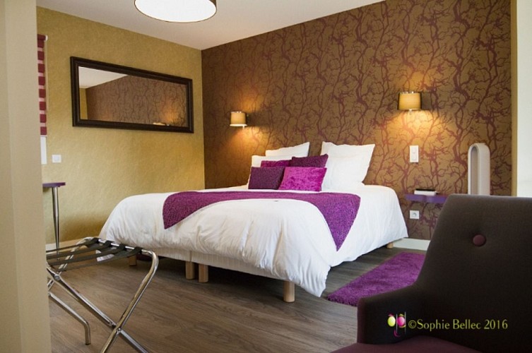 Hostellerie saint Pierre_Acquigny_chambre_rdc_2