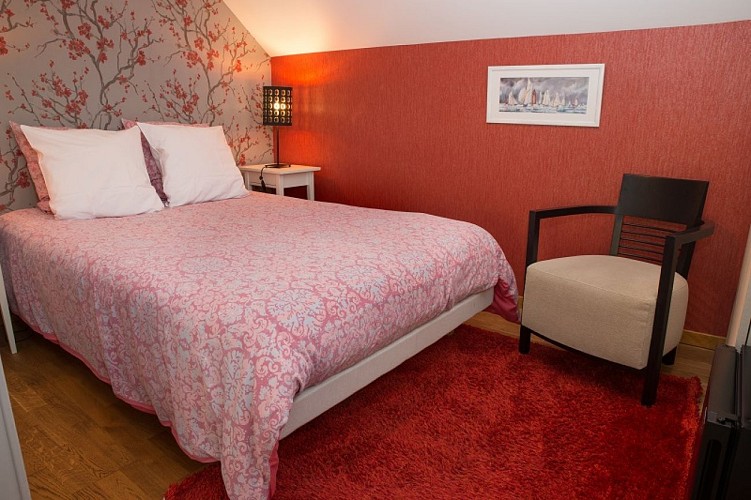 chambre fleurie-hostellerie acquigny