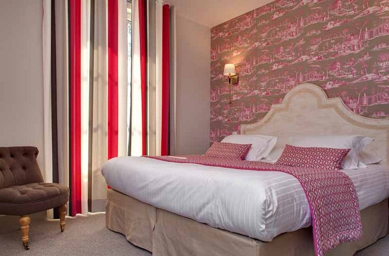 Marcey les Greves-Villa la Madile-chambre-confort-Dinan