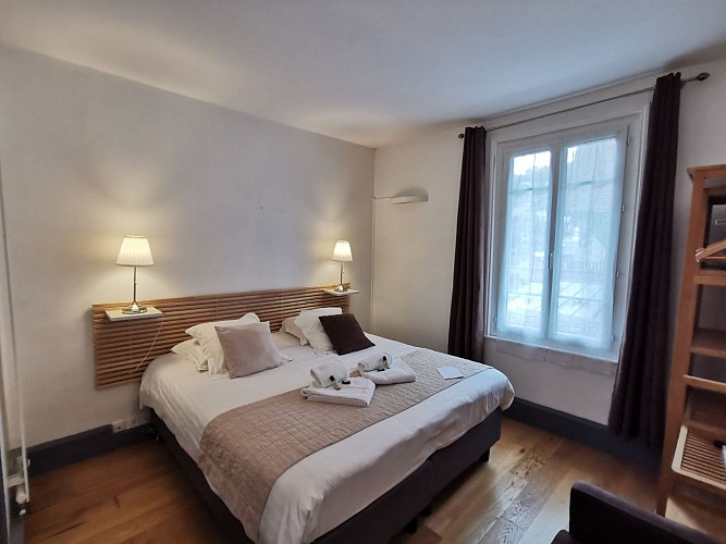 Hôtel des Falaises - Chambre Bain
