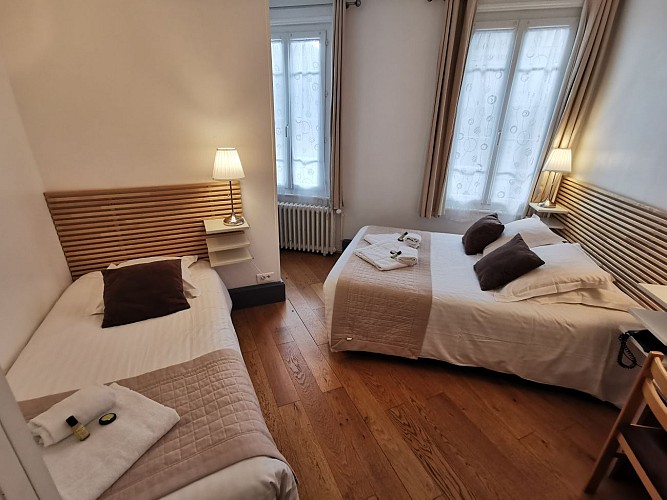 Hôtel des Falaises - Chambre Triple