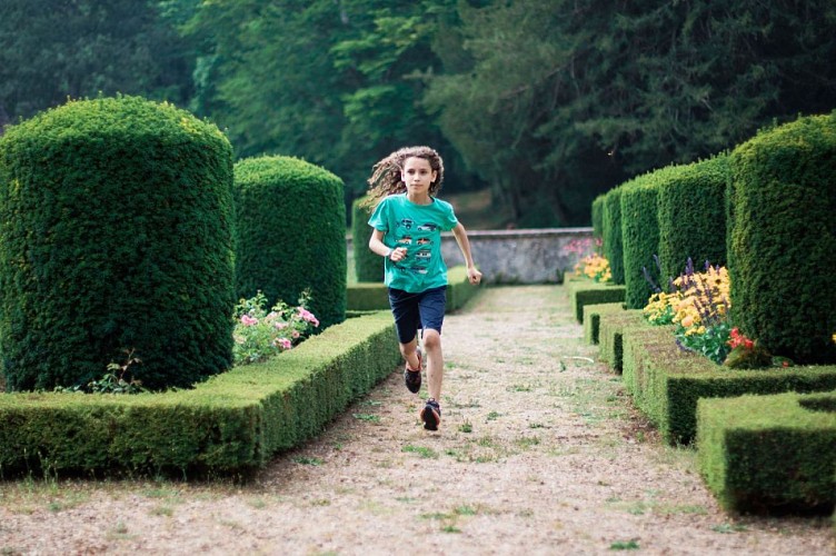 Jardin de la cour d'honneur