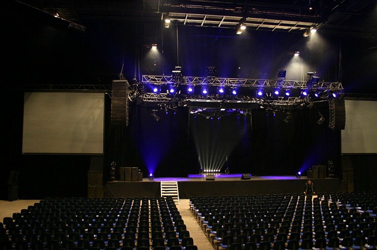 Zenith de Caen -Intérieur salle