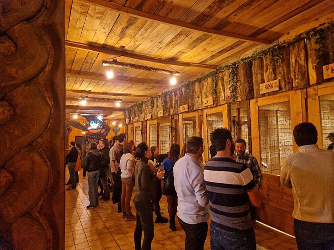 Le Valhalla_bar_taverne_viking_lancer de haches_Caen (5)