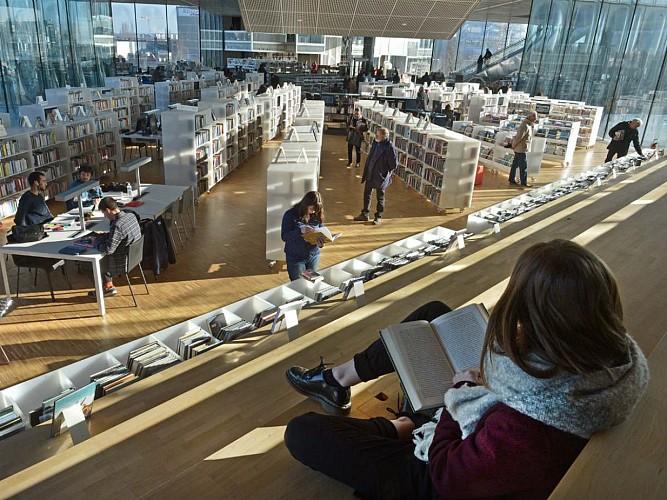 Caen-la-BMVR-lectrice-Ville-de-Caen---Francois-DECAENS