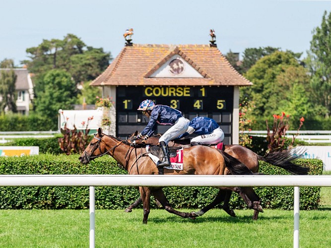 Courses hippiques à l'hippodrome de Deauville-Clairefontaine © Amélie Lefebvre (1)