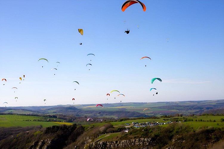 Clécy Parapente mania