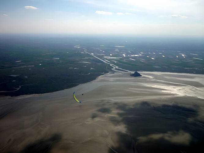 Parapente Mania Mont Saint michel