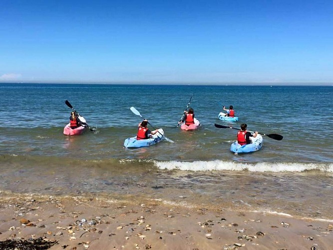 Ecole-de-voile-courseulles-kayak