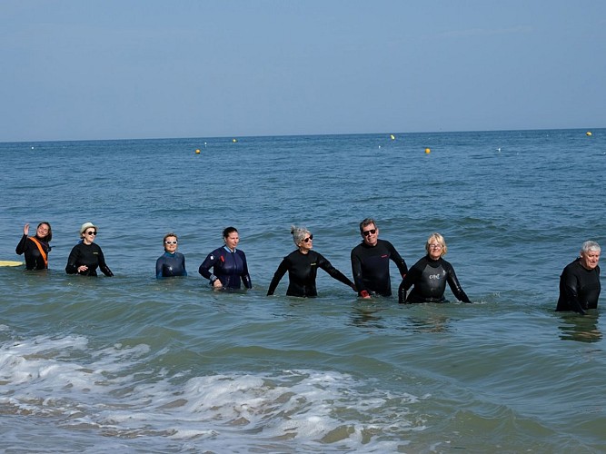 voile de nacre - marche aquatique