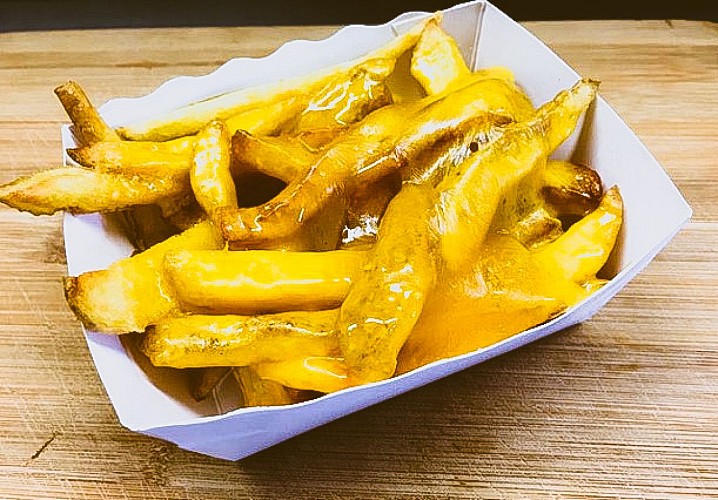 Barquette de frites au cheddar - O'klm restaurant