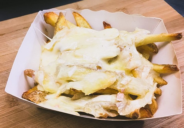 Barquette de frites au reblochon - O'klm restaurant