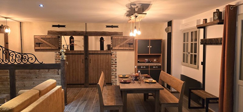 Hatton Horse Box - Fresnay-sur-Sarthe - salle à manger