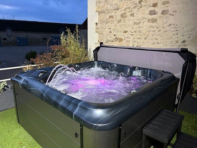 Gîte de Neufontaine - Thoiré-sous-Contensor - jacuzzi