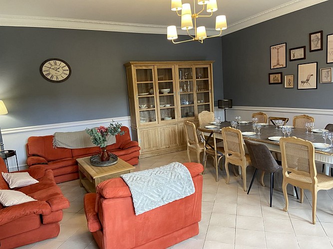 Gîte de Neufontaine - Thoiré-sous-Contensor - séjour