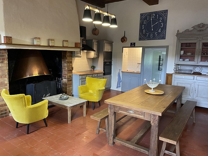 Gîte de Neufontaine - Thoiré-sous-Contensor - cuisine