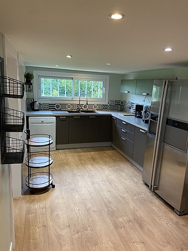 Gîte de Neufontaine - Thoiré-sous-Contensor - arrière cuisine