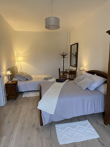 Gîte de Neufontaine - Thoiré-sous-Contensor - chambre