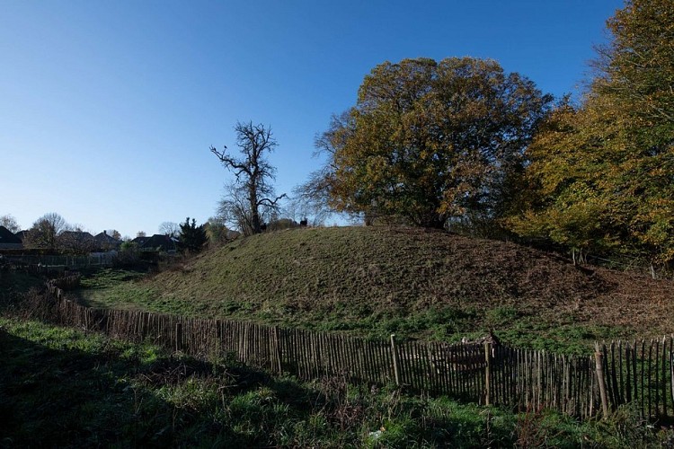 La motte de l’ancien château