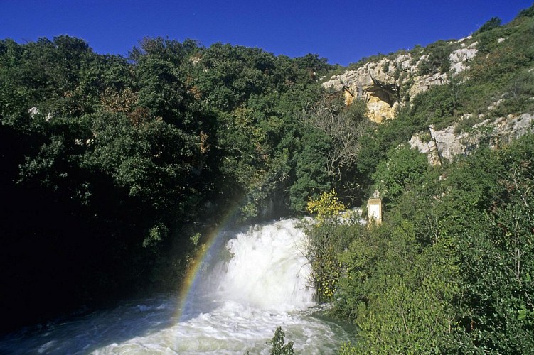 Source du Lirou en crue