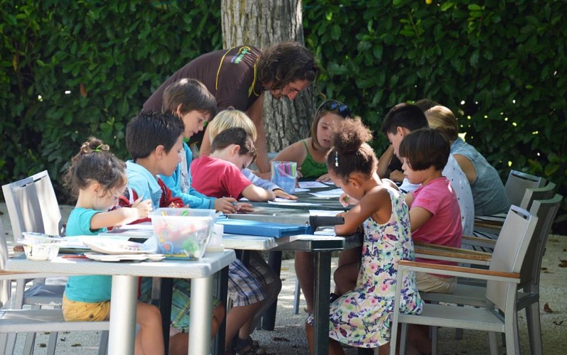 animation enfants camping du moulin MARTRES TOLOSANE