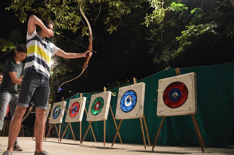 tir a l arc camping du moulin MARTRES TOLOSANE