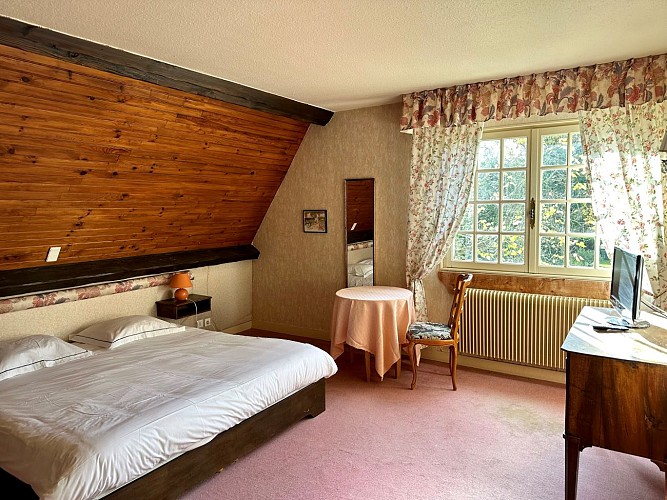 Chambre double gîte Roses