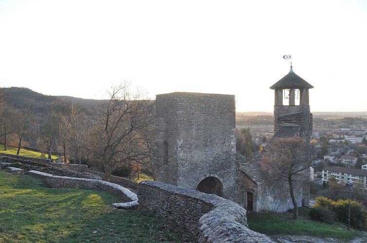Table de lecture du paysage - Colline de Saint-Hippolyte à Crémieu