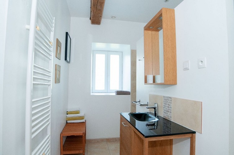 salle de bain gite de la ferme