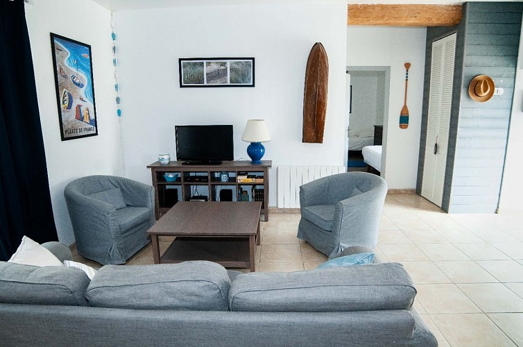 salon gite de la ferme