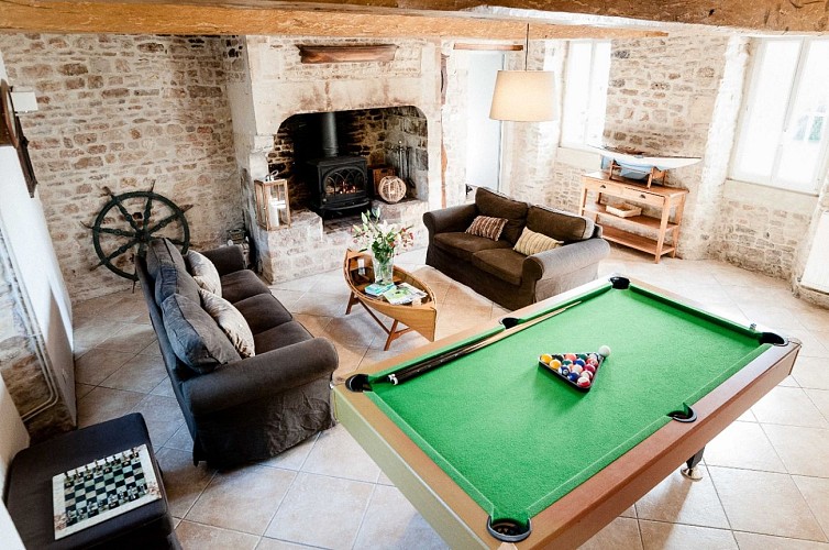 billard maison d'hotes