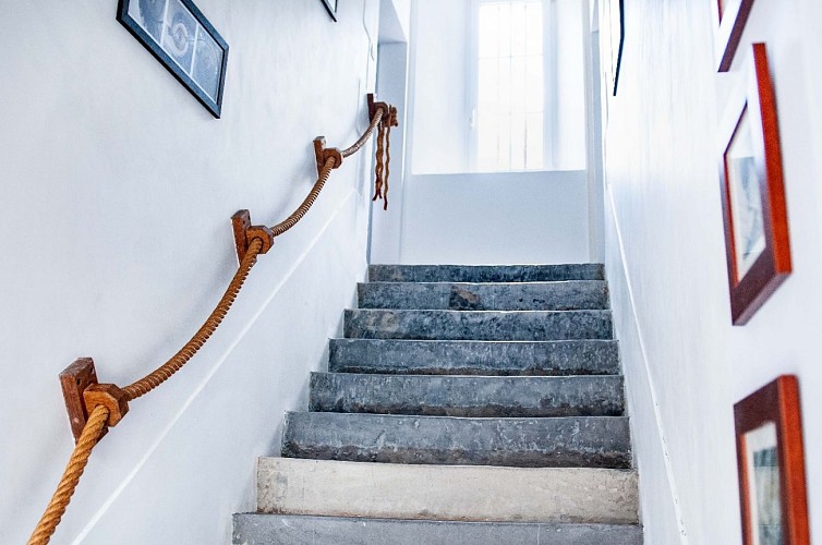 escalier maison d'hotes