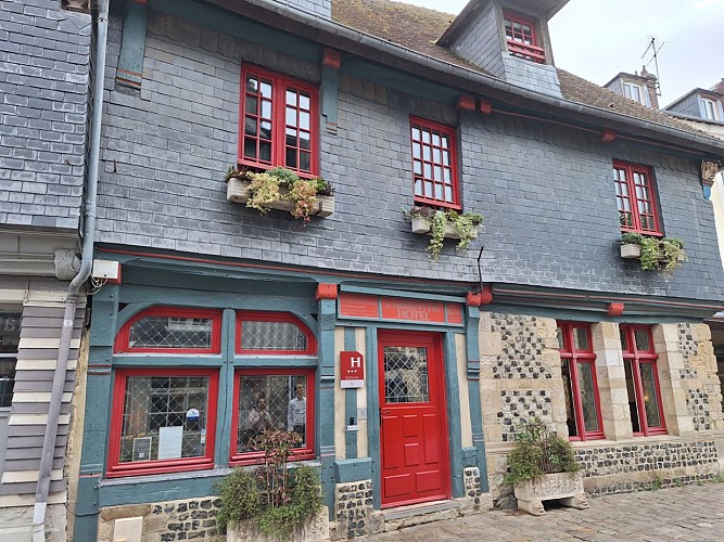 L'Absinthe hôtel centre historique Honfleur_extérieur