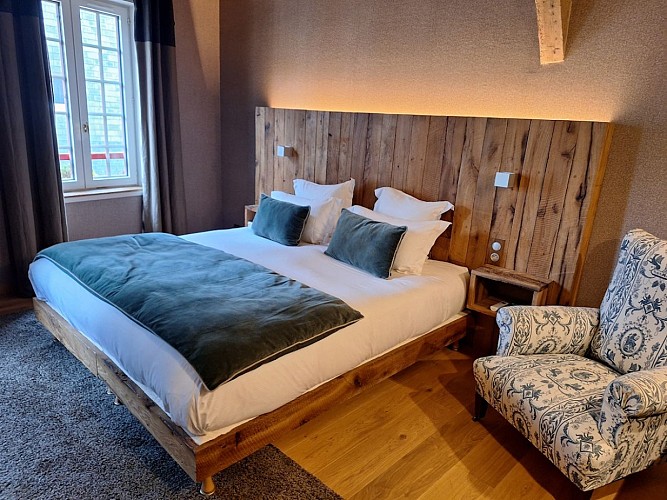 L'Absinthe hôtel centre historique Honfleur_chambre luxe