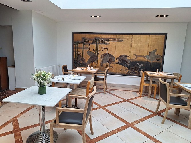 L'Absinthe hôtel centre historique Honfleur_salle de petit déjeuner